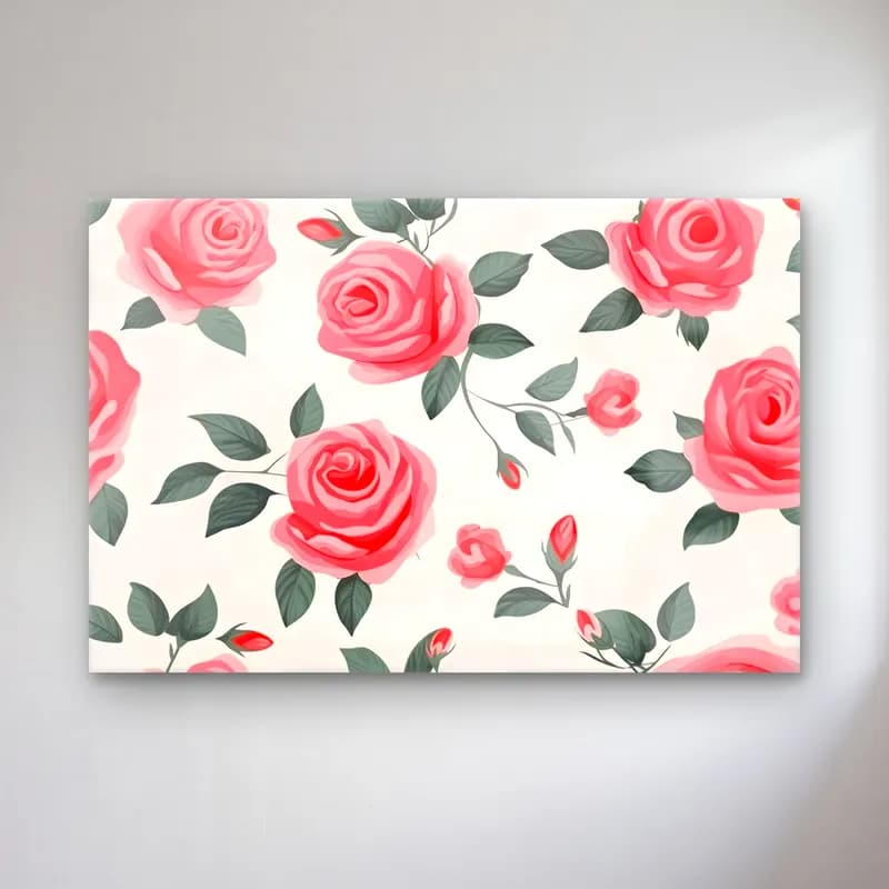 Pastel Güller No. 7 cam tablo — Pastel Güller No. 7 — pastel güller