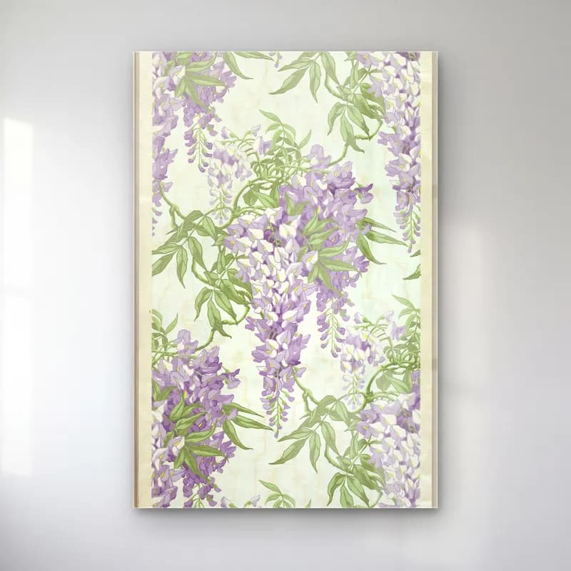 Botanik İllüstrasyon Çiçek Deseni No. 102 cam tablo — Botanik İllüstrasyon Çiçek Deseni No. 102 — botanik i̇llüstrasyon çiçek deseni