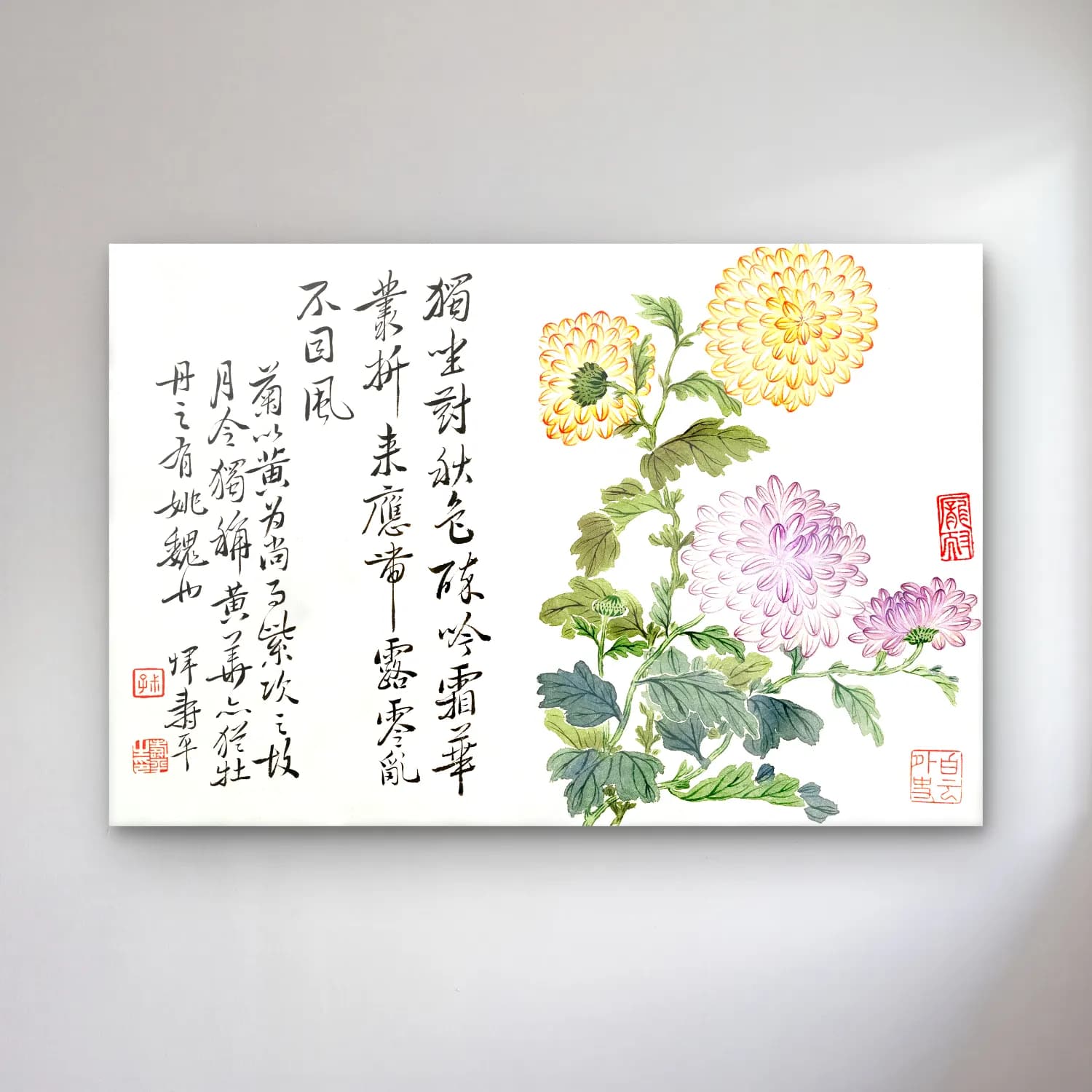 Botanik İllüstrasyon Lotus Çiçekleri No. 21 cam tablo — Botanik İllüstrasyon Lotus Çiçekleri No. 21 — botanik i̇llüstrasyon lotus çiçekleri
