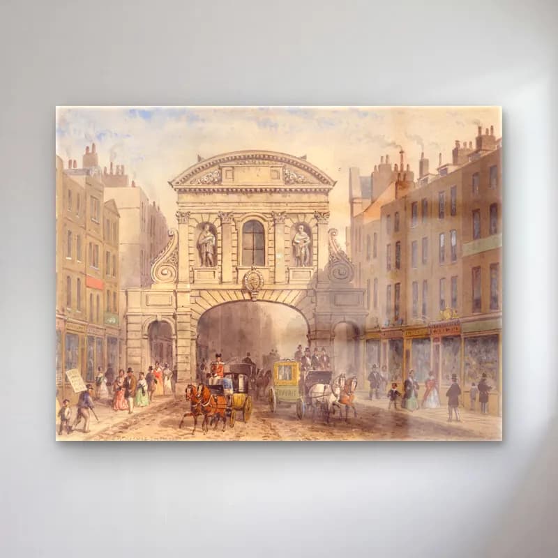 Vintage Londra No. 13 cam tablo — Vintage Londra No. 13 — vintage londra