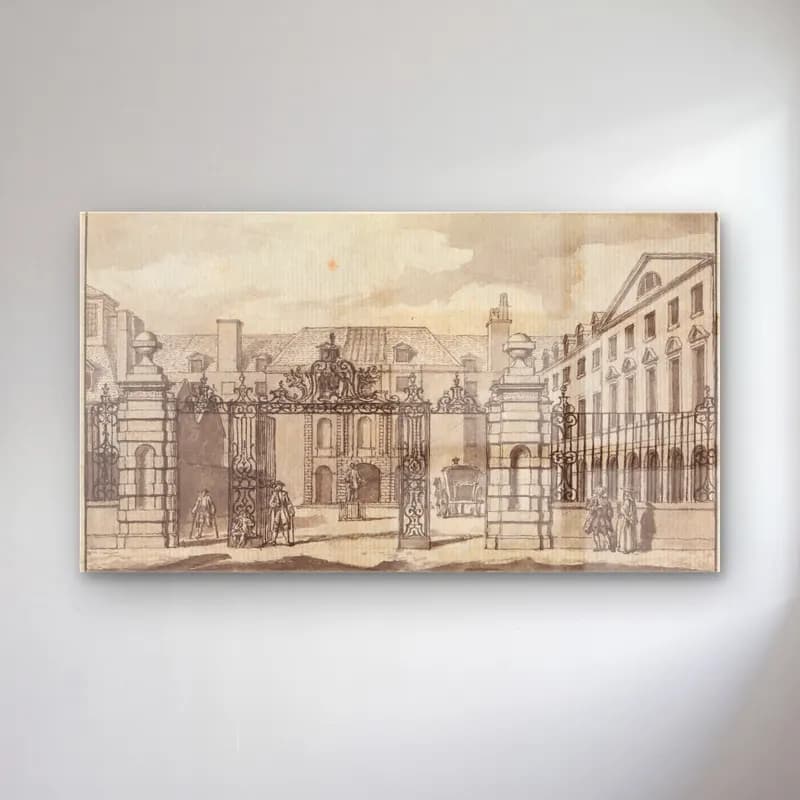 Vintage Londra No. 14 cam tablo — Vintage Londra No. 14 — vintage londra