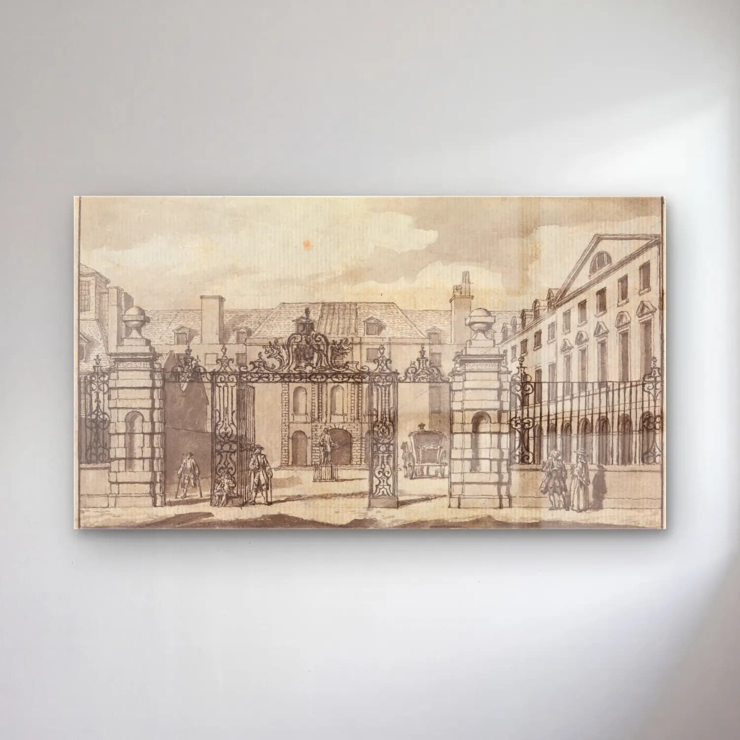 Vintage Londra No. 14 cam tablo — Vintage Londra No. 14 — vintage londra
