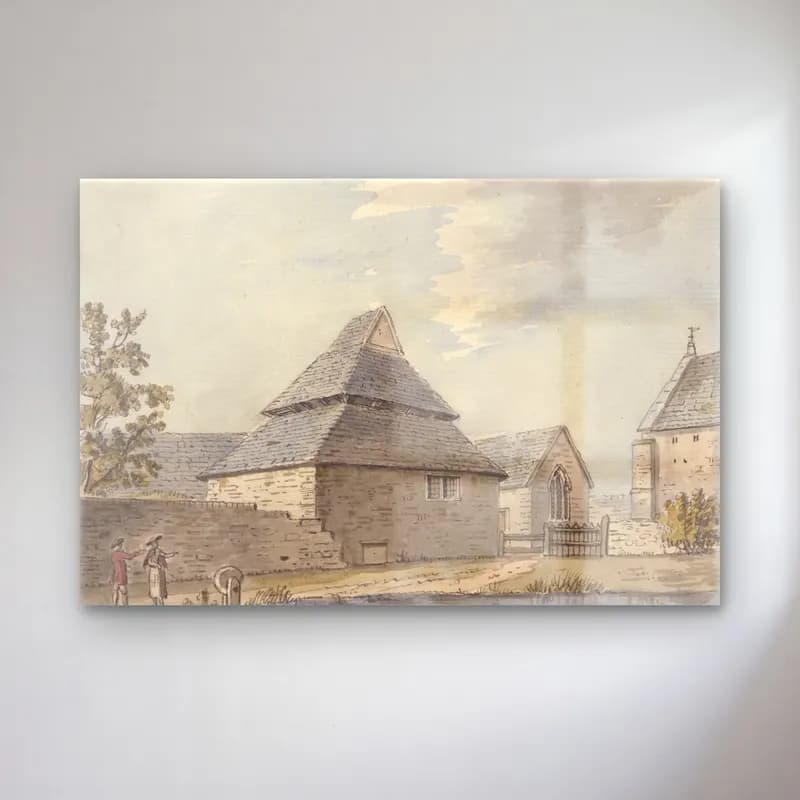Vintage Katedral No. 15 cam tablo — Vintage Katedral No. 15 — vintage katedral