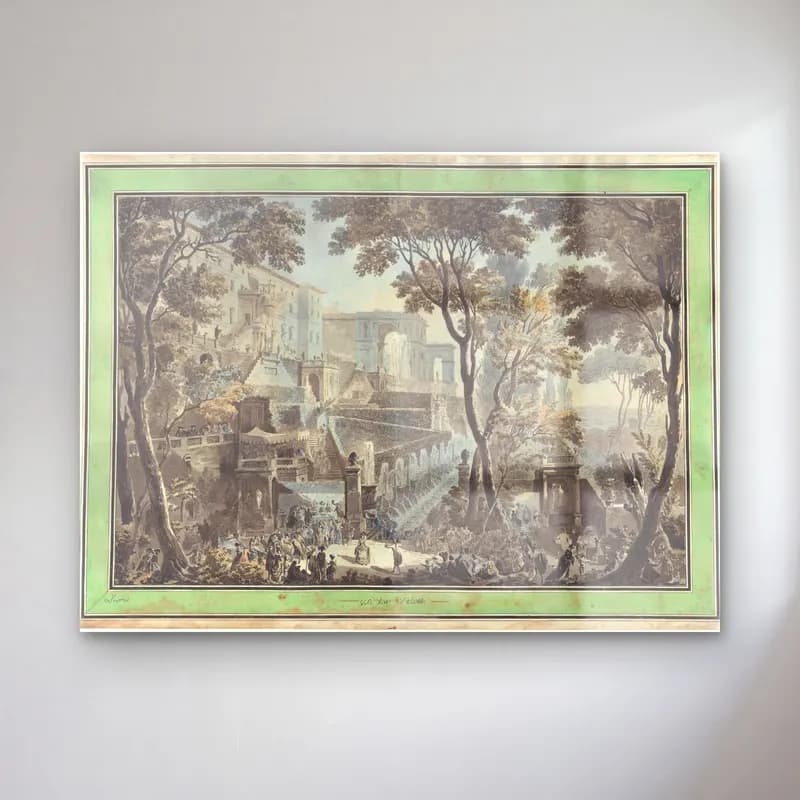Vintage Roma No. 6 cam tablo — Vintage Roma No. 6 — vintage roma