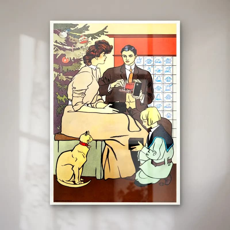 Vintage Poster Vintage İç Mekân – Siyah Beyaz Tonlar cam tablo — Vintage Poster Vintage İç Mekân – Siyah Beyaz Tonlar — vintage poster vintage i̇ç mekân