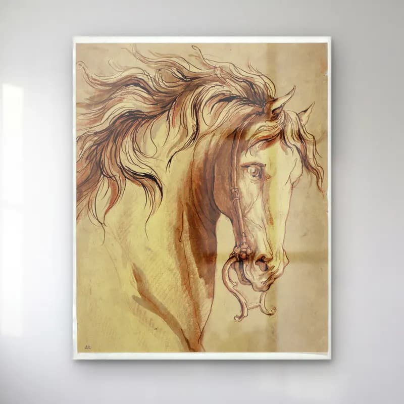 Vintage At – Bej Tonlar cam tablo — Vintage At – Bej Tonlar — vintage at