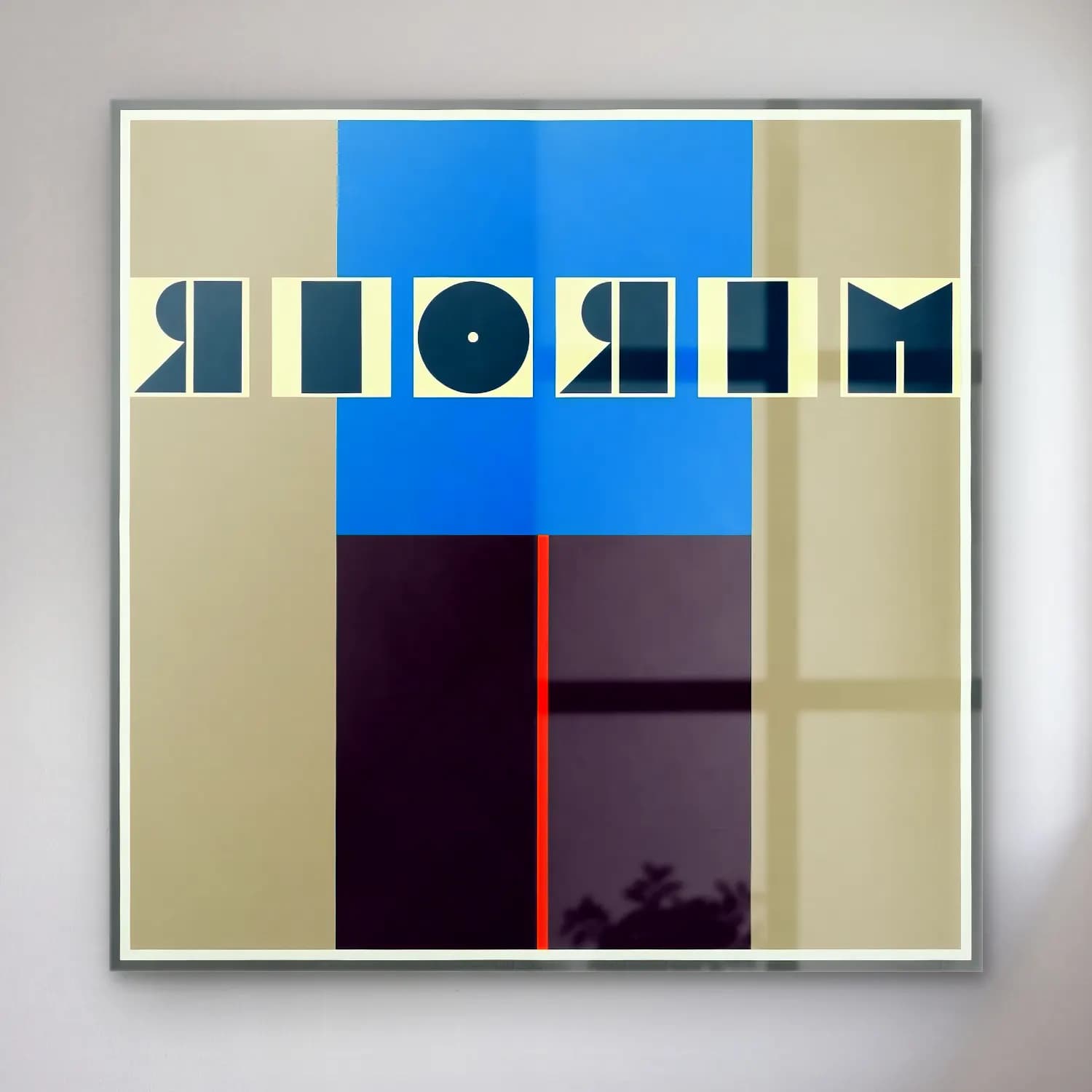 Bauhaus Yazılı Tasarım No. 14 cam tablo — Bauhaus Yazılı Tasarım No. 14 — bauhaus yazılı tasarım