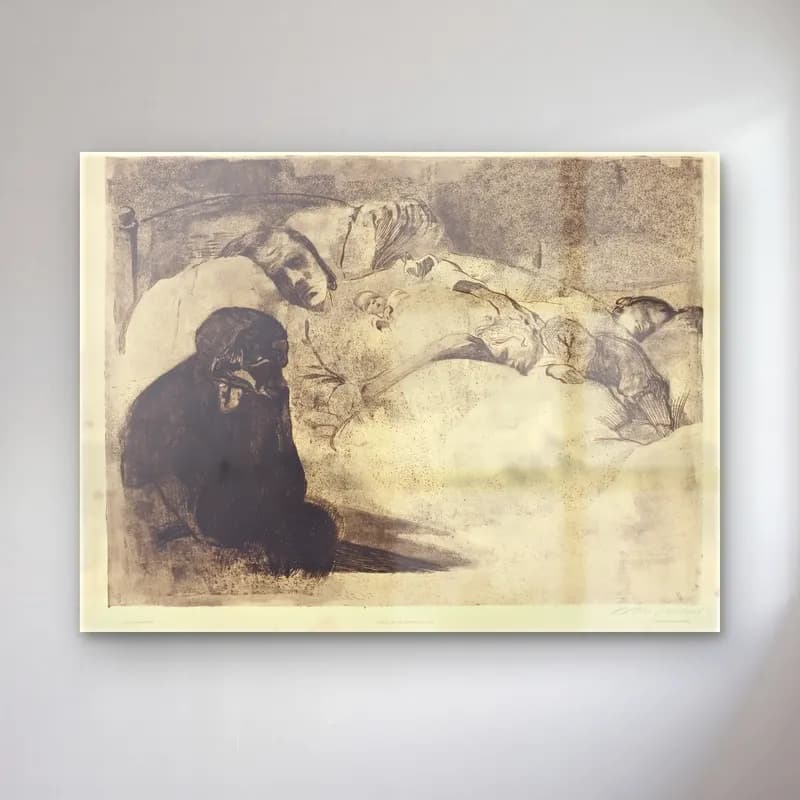 Siyah Beyaz Anne ve Çocuk cam tablo — Siyah Beyaz Anne ve Çocuk — siyah beyaz anne ve çocuk