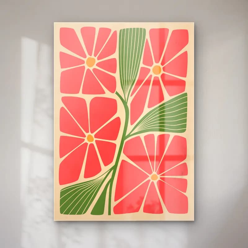 Henri Matisse – Portakallar cam tablo — Henri Matisse – Portakallar — retro portakallar