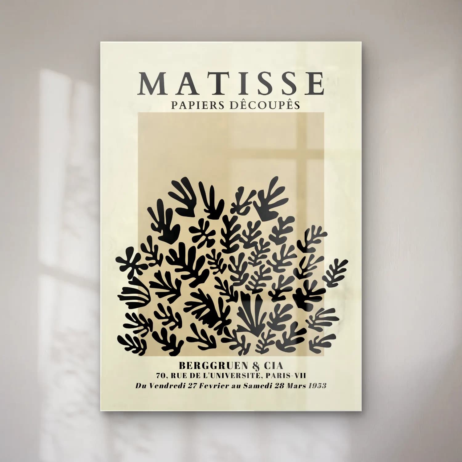Henri Matisse – Şifalı Otlar cam tablo — Henri Matisse – Şifalı Otlar — vintage poster şifalı otlar