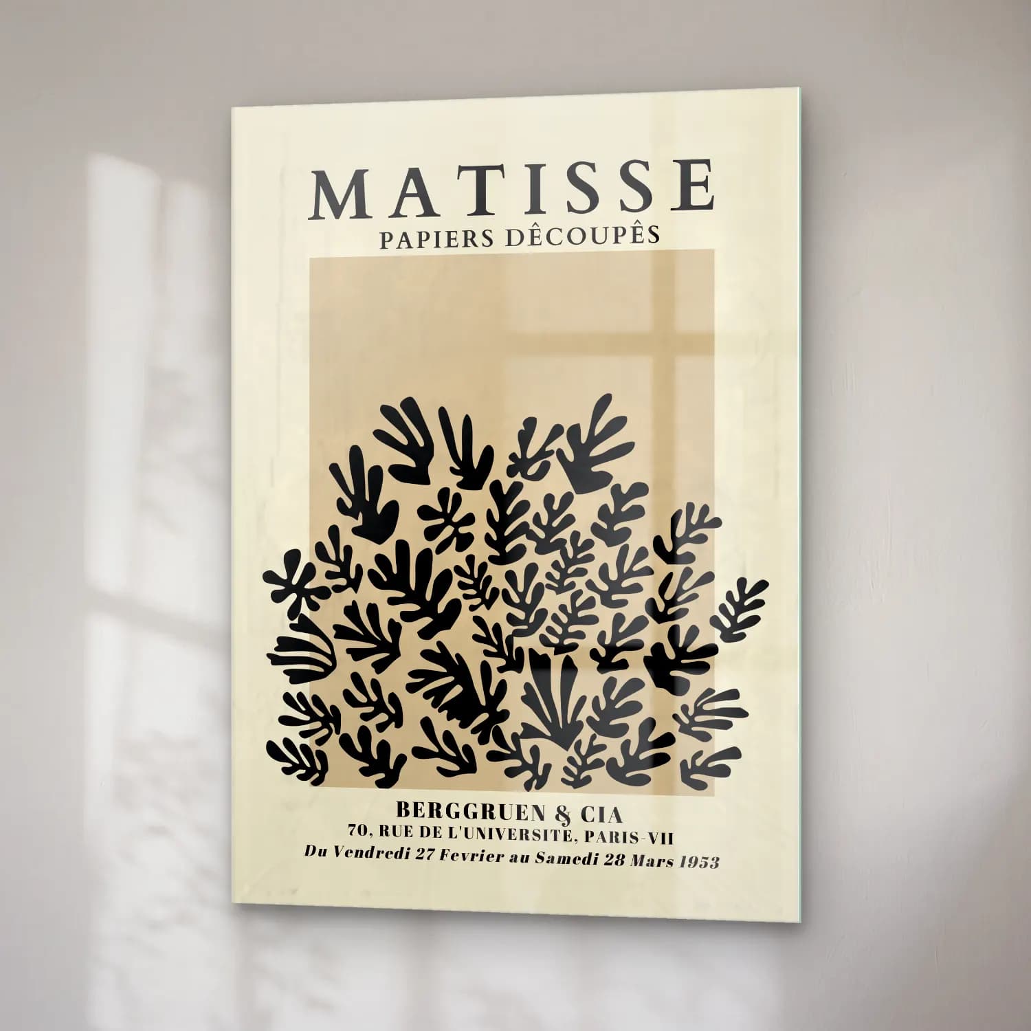 Henri Matisse – Şifalı Otlar cam tablo — sağ açıdan görünüm