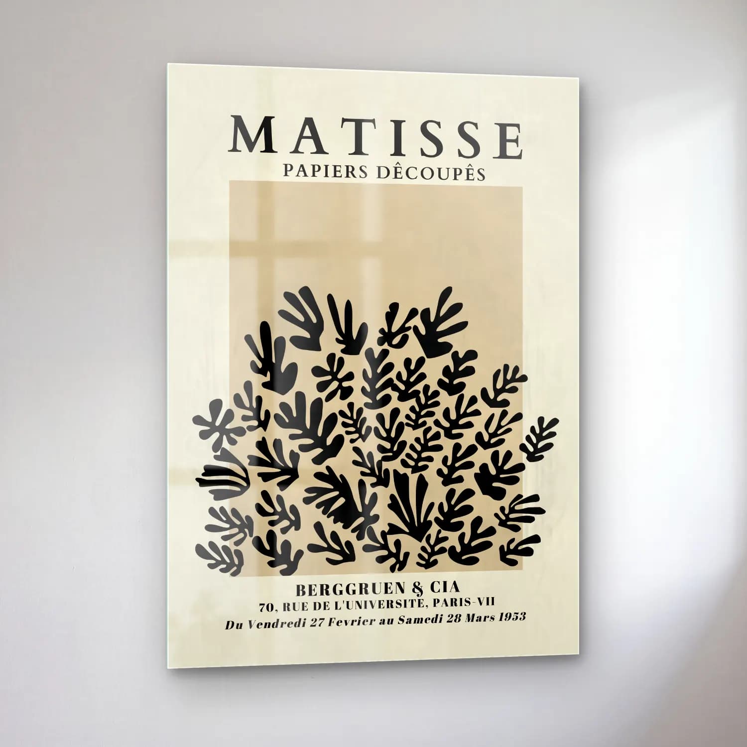 Henri Matisse – Şifalı Otlar cam tablo — sol açıdan görünüm
