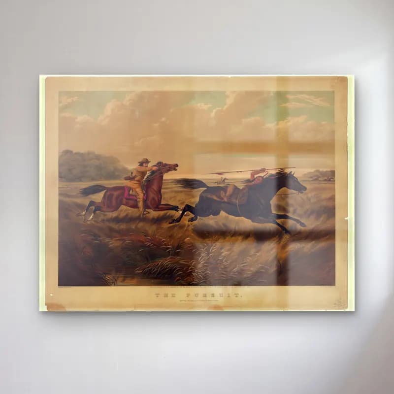 Vintage Savaş Sahnesi No. 14 cam tablo — Vintage Savaş Sahnesi No. 14 — vintage savaş sahnesi