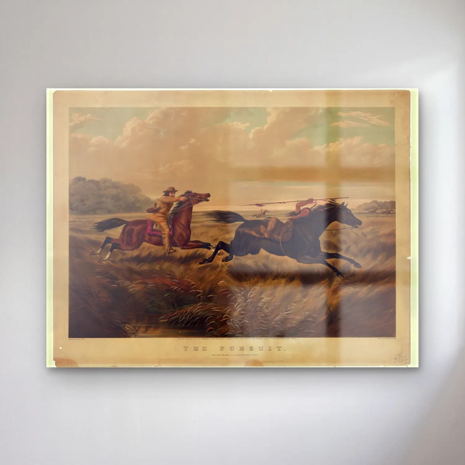 Vintage Savaş Sahnesi No. 14 cam tablo — Vintage Savaş Sahnesi No. 14 — vintage savaş sahnesi