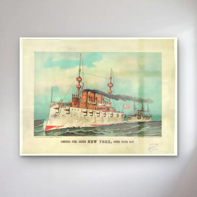 Vintage Fırtınalı Denizde Gemi No. 15 cam tablo — Vintage Fırtınalı Denizde Gemi No. 15 — vintage fırtınalı denizde gemi