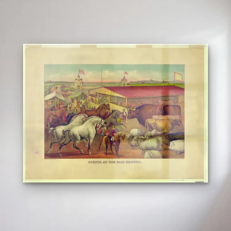 Vintage At No. 19 cam tablo — Vintage At No. 19 — vintage at