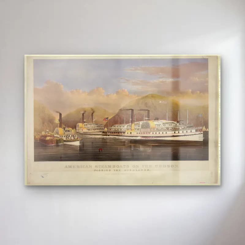 Vintage Liman ve Tekneler – Mor Tonlar cam tablo — Vintage Liman ve Tekneler – Mor Tonlar — vintage liman ve tekneler