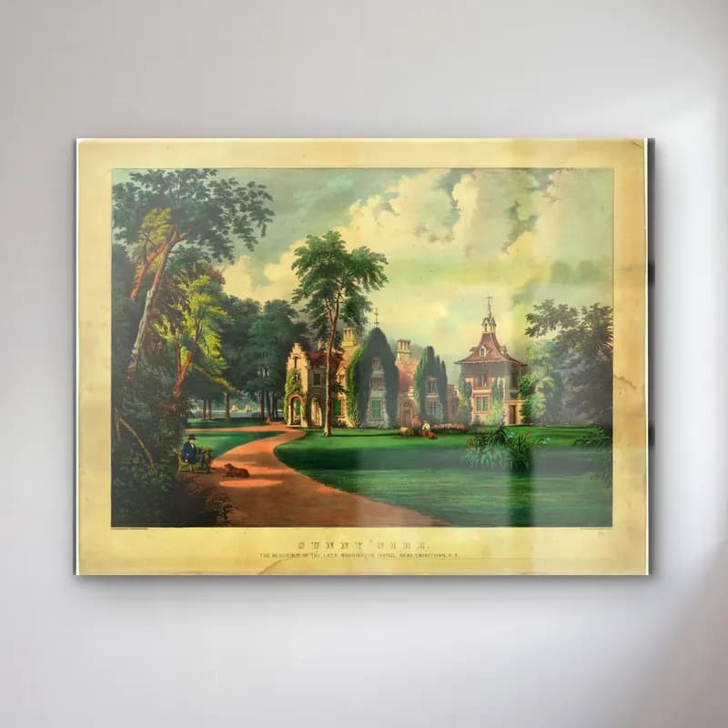 Vintage Katedral No. 23 cam tablo — Vintage Katedral No. 23 — vintage katedral