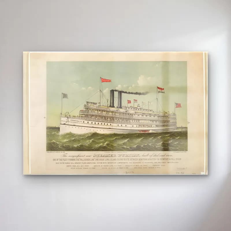 Vintage Tren – Mor Tonlar cam tablo — Vintage Tren – Mor Tonlar — vintage tren