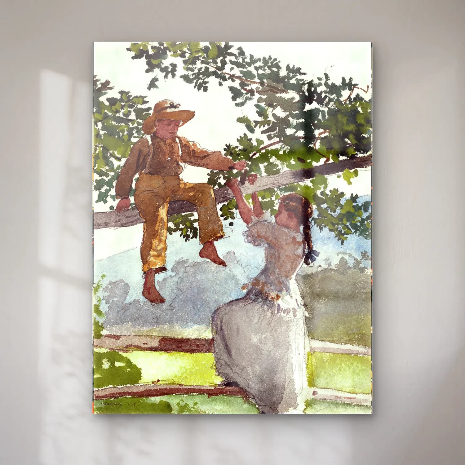 Vintage Anne ve Çocuk No. 9 cam tablo — Vintage Anne ve Çocuk No. 9 — vintage anne ve çocuk