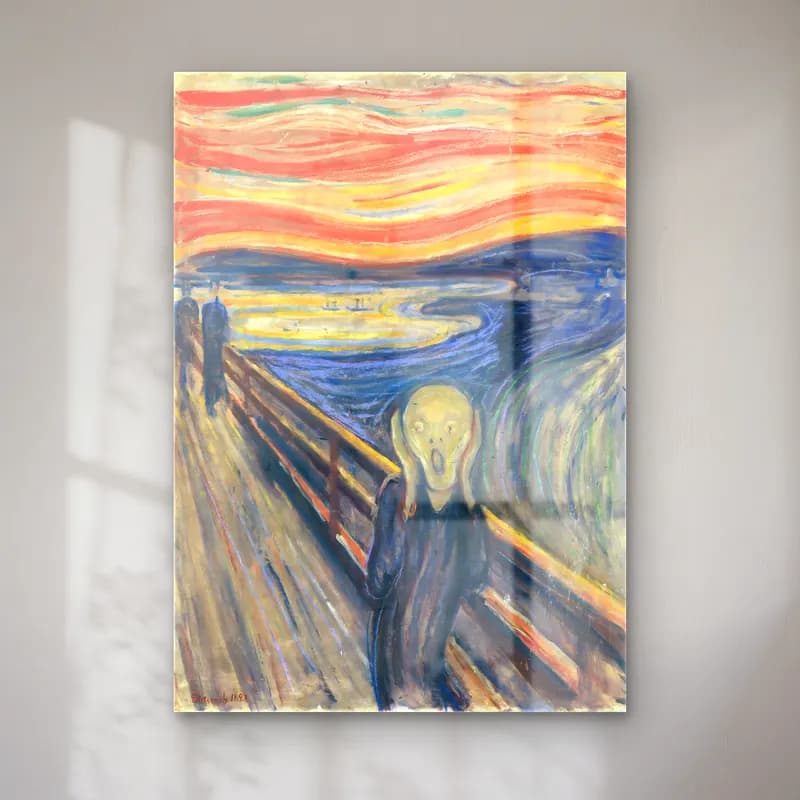 Empresyonist Erkek Portresi No. 12 cam tablo — Empresyonist Erkek Portresi No. 12 — empresyonist erkek portresi