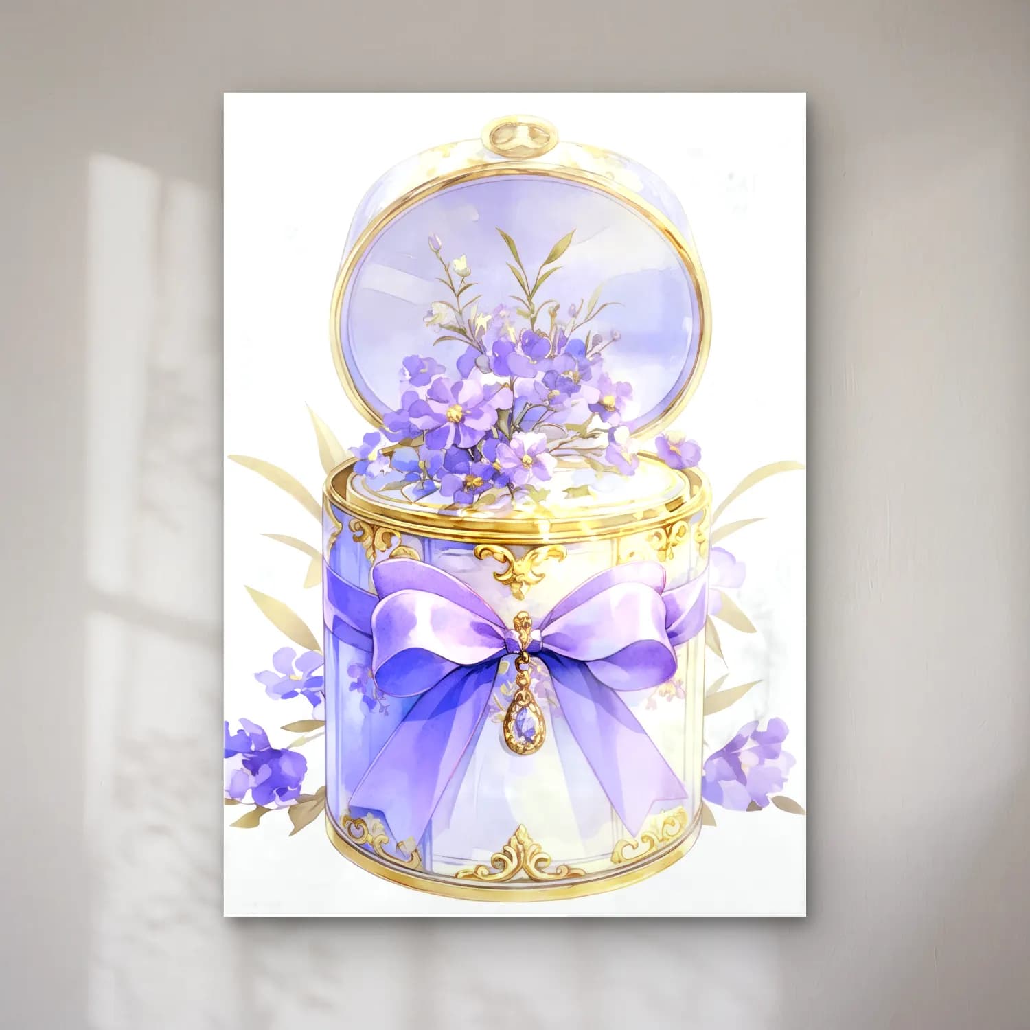 Pastel Parfüm Şişesi No. 6 cam tablo — Pastel Parfüm Şişesi No. 6 — pastel parfüm şişesi