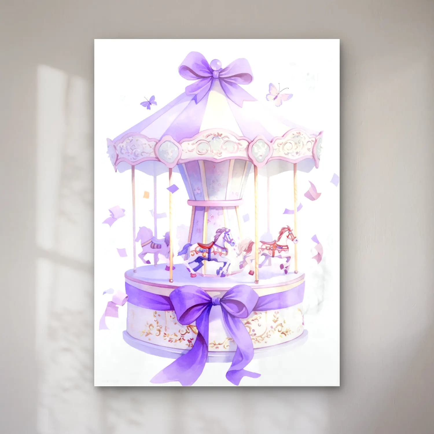 Pastel Tatlılar – Mor Tonlar cam tablo — Pastel Tatlılar – Mor Tonlar — pastel tatlılar
