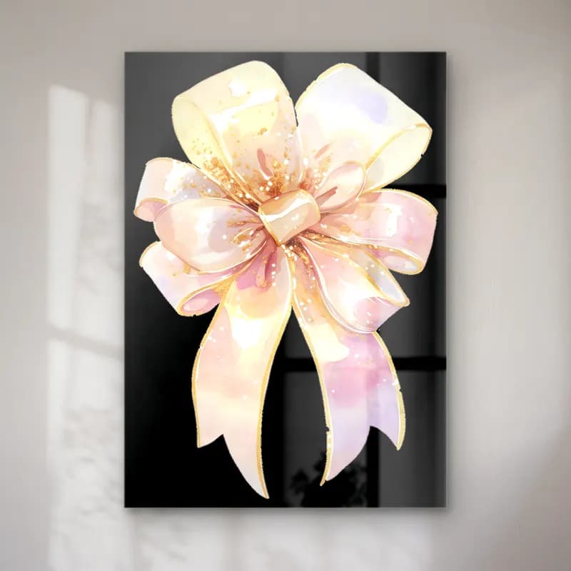 Pastel Fiyonk No. 46 cam tablo — Pastel Fiyonk No. 46 — pastel fiyonk