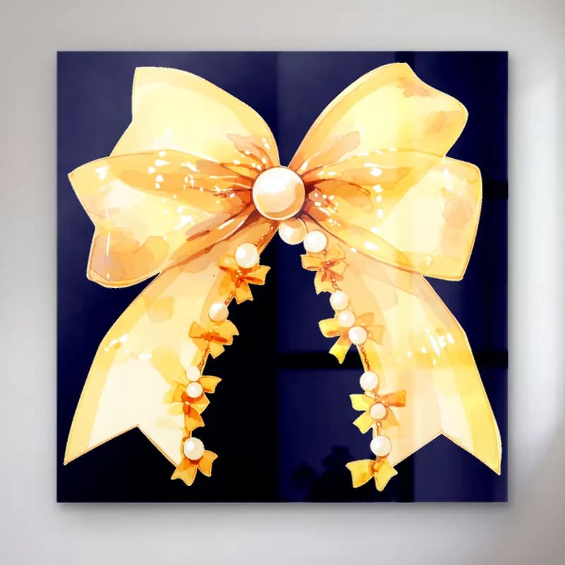 Pastel Fiyonk No. 54 cam tablo — Pastel Fiyonk No. 54 — pastel fiyonk