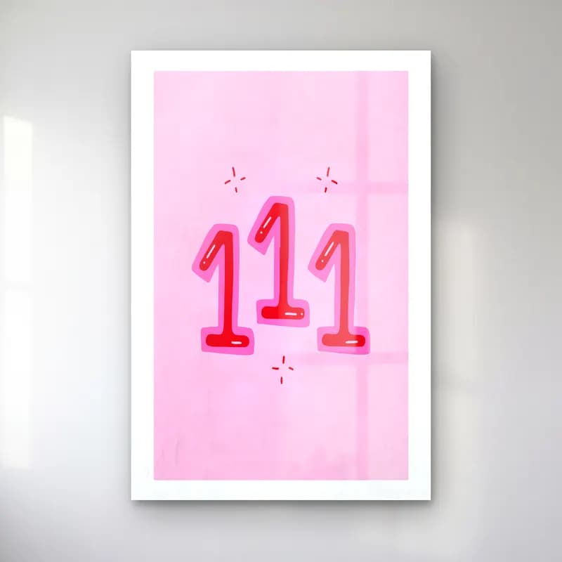 Pastel Rakamlar No. 5 cam tablo — Pastel Rakamlar No. 5 — pastel rakamlar