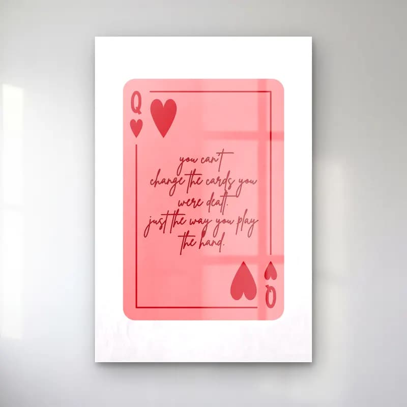 Pop Art Söz Posteri cam tablo — Pop Art Söz Posteri — pop art söz posteri