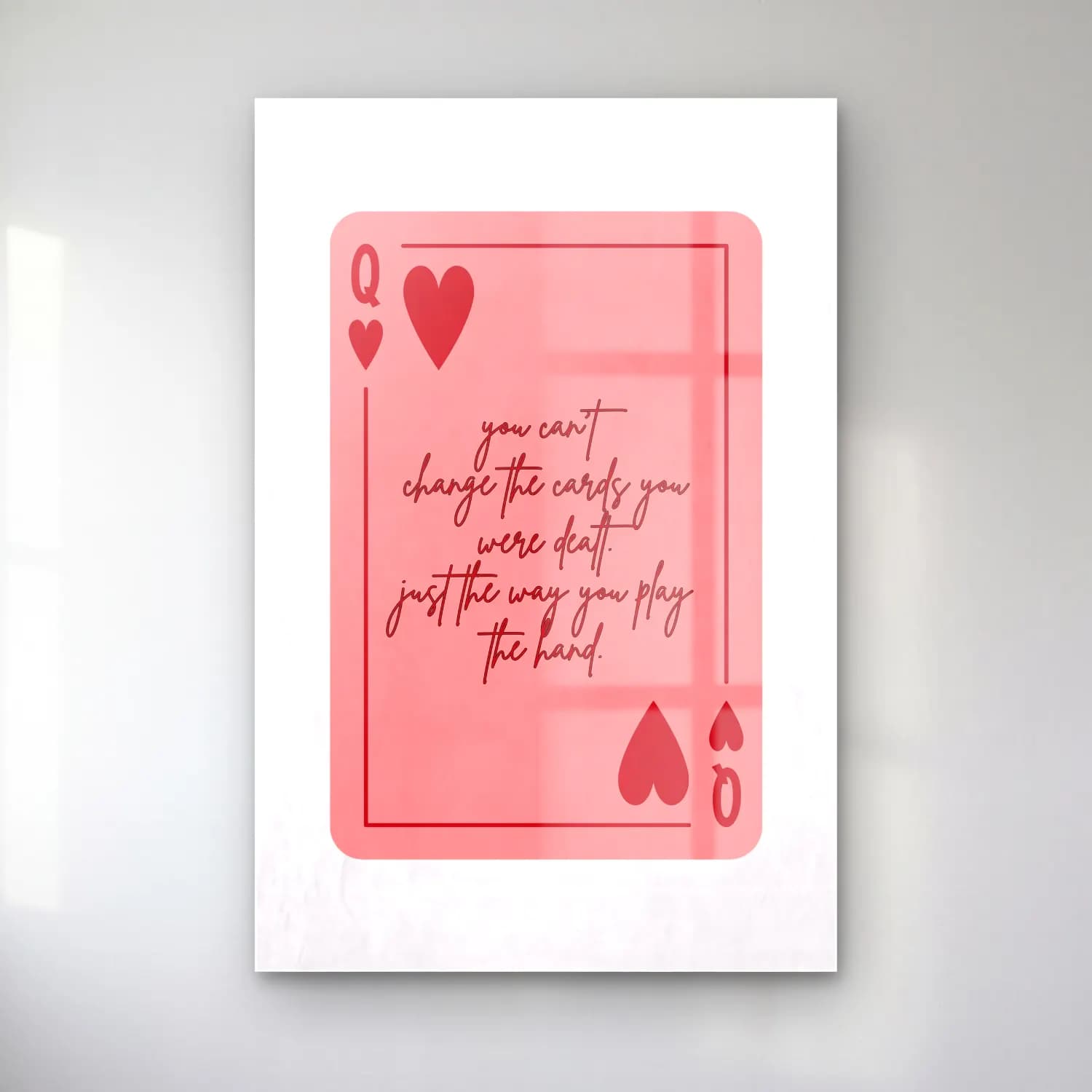 Pop Art Söz Posteri cam tablo — Pop Art Söz Posteri — pop art söz posteri