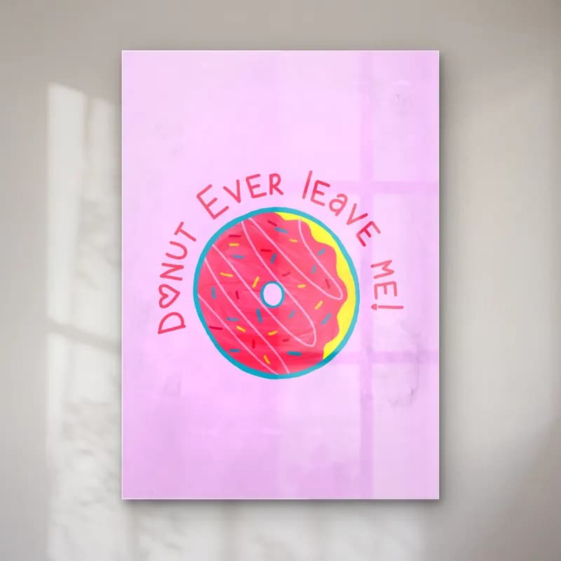 Pastel Söz Posteri No. 15 cam tablo — Pastel Söz Posteri No. 15 — pastel söz posteri