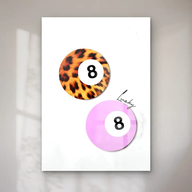 Pastel Leopar No. 5 cam tablo — Pastel Leopar No. 5 — pastel leopar