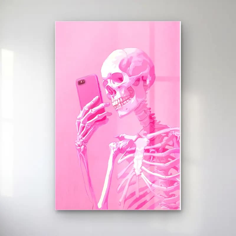 Pastel Anatomi Çizimi No. 8 cam tablo — Pastel Anatomi Çizimi No. 8 — pastel anatomi çizimi