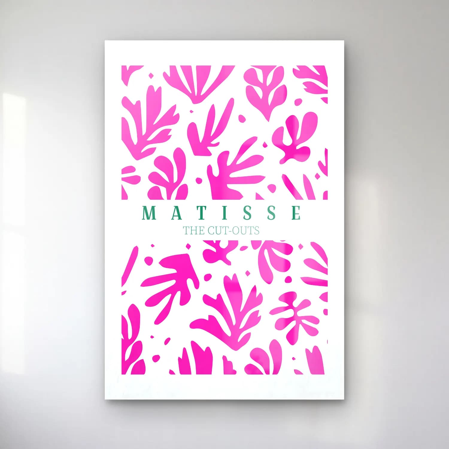 Maksimalist Çiçek Deseni No. 54 cam tablo — Maksimalist Çiçek Deseni No. 54 — maksimalist çiçek deseni