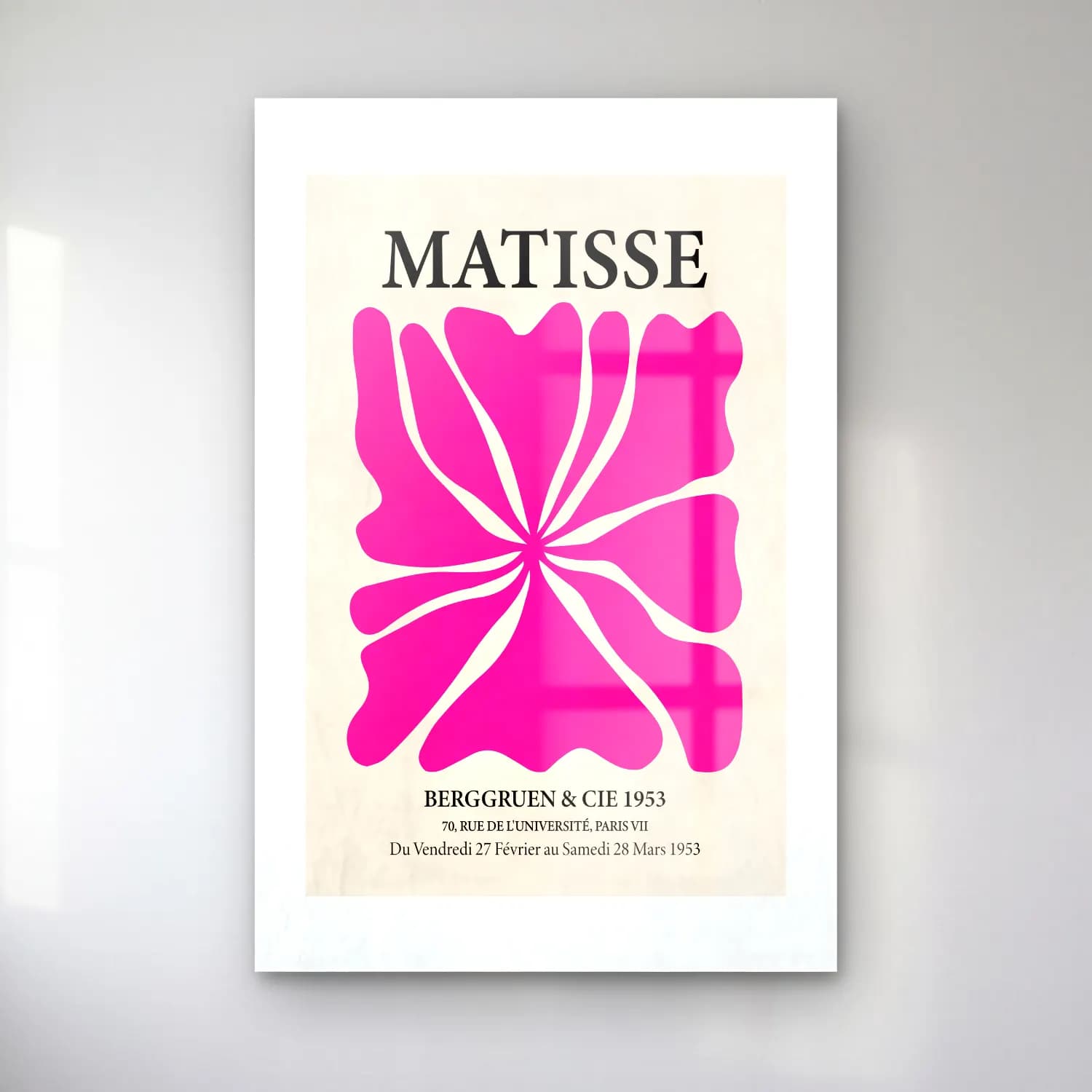 Vintage Poster Parfüm Şişesi – Pembe Tonlar cam tablo — Vintage Poster Parfüm Şişesi – Pembe Tonlar — vintage poster parfüm şişesi