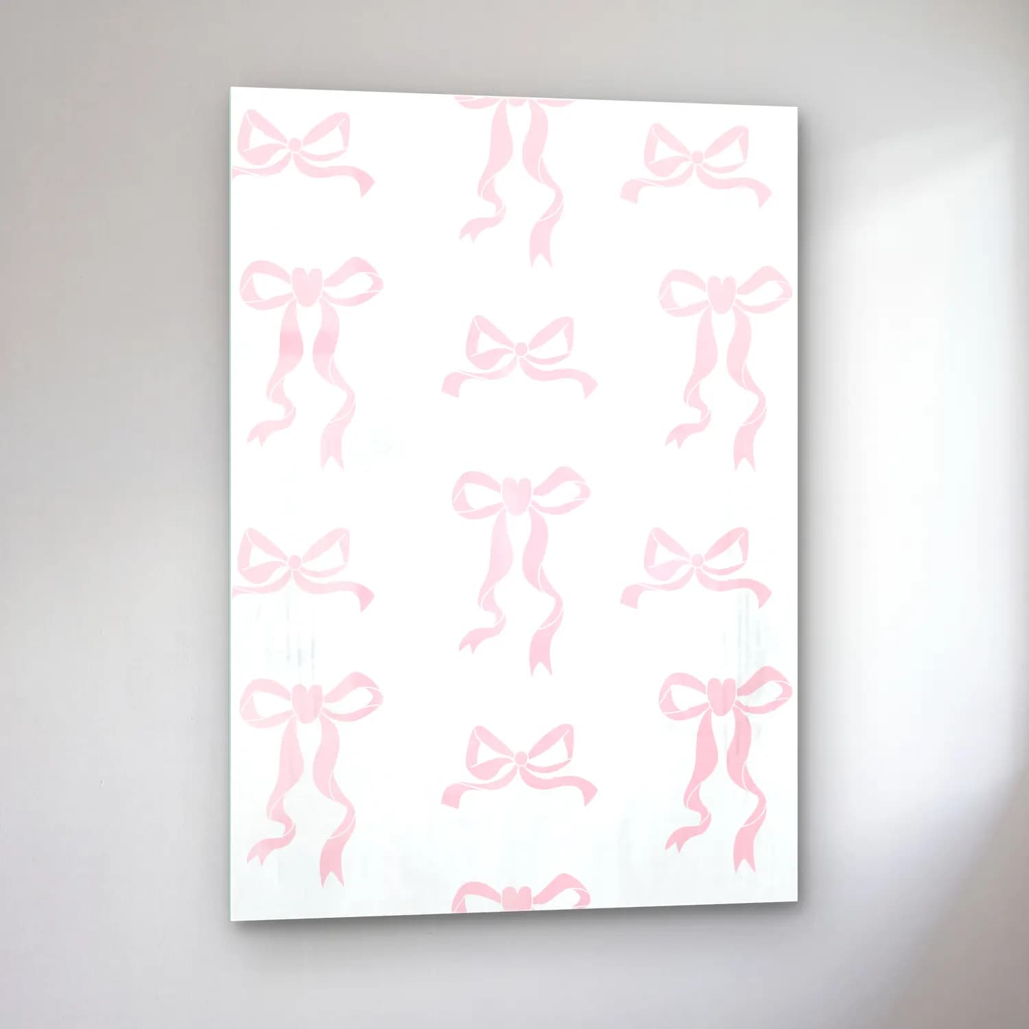 Pastel Fiyonk No. 79 cam tablo — sol açıdan görünüm