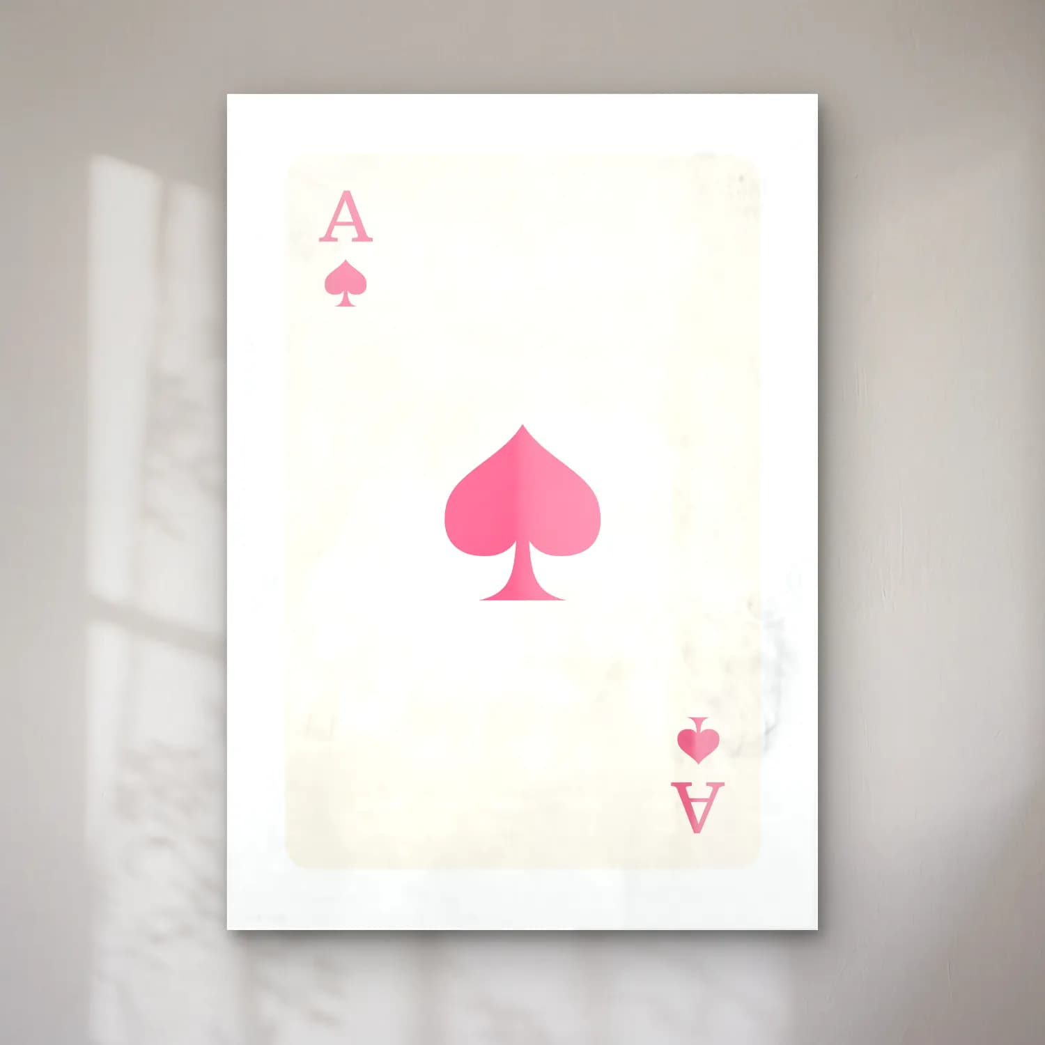 Pastel Harf Posteri No. 5 cam tablo — Pastel Harf Posteri No. 5 — pastel harf posteri