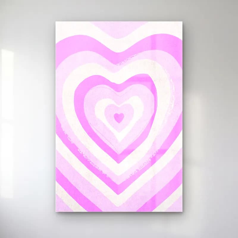 Pastel Dama Deseni – Pembe Tonlar cam tablo — Pastel Dama Deseni – Pembe Tonlar — pastel dama deseni