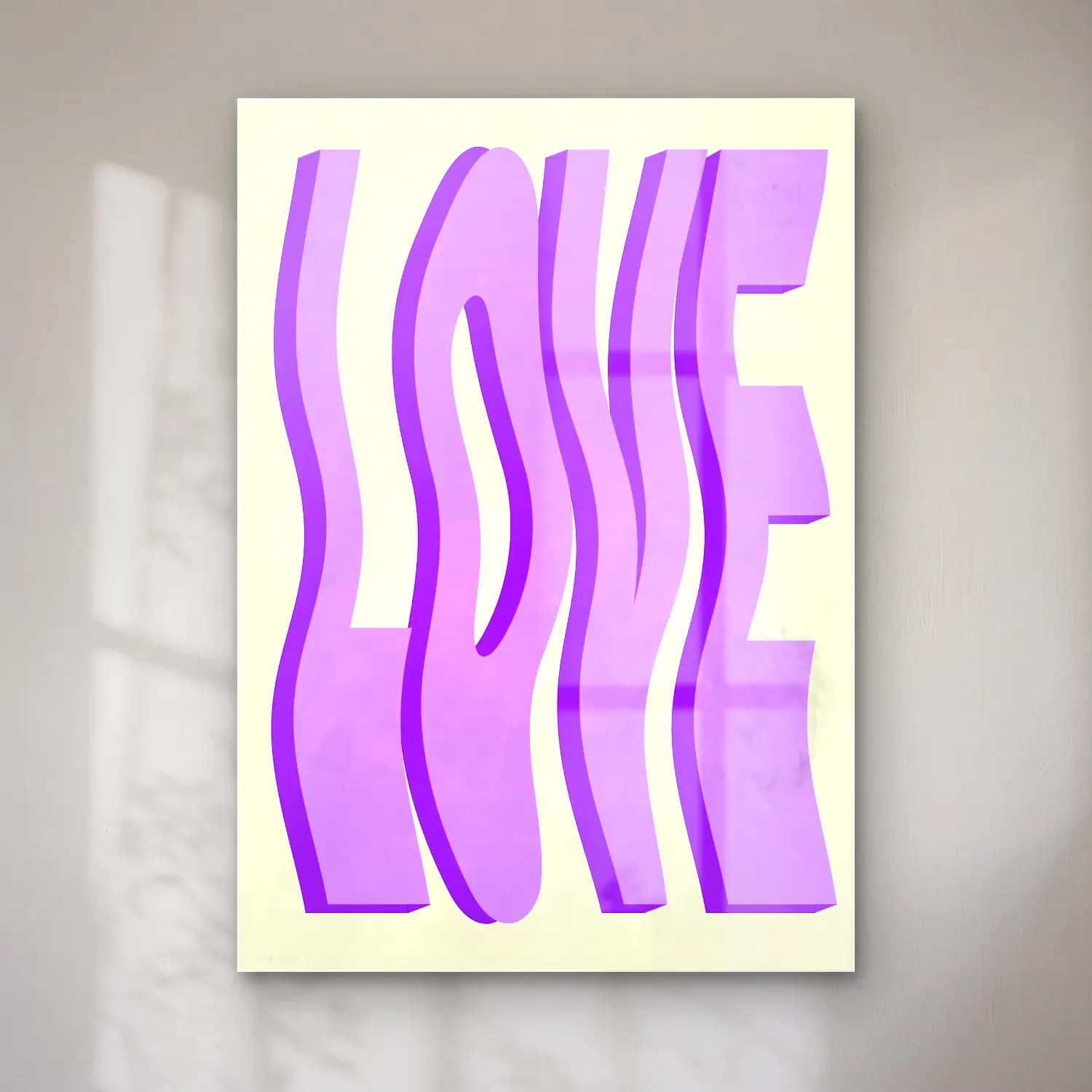 Pastel Yazılı Tasarım No. 61 cam tablo — Pastel Yazılı Tasarım No. 61 — pastel yazılı tasarım