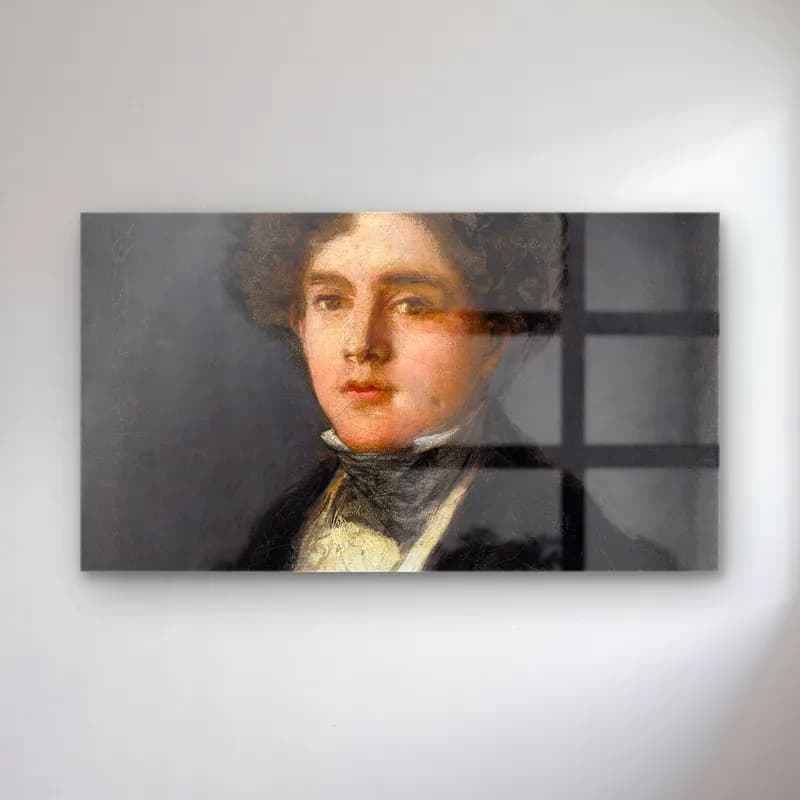 Francisco de Goya – Portrait Of Mariano Goya, The Artist’s Grandson cam tablo — Francisco de Goya – Portrait Of Mariano Goya, The Artist’s Grandson — yağlı boya kadın portresi