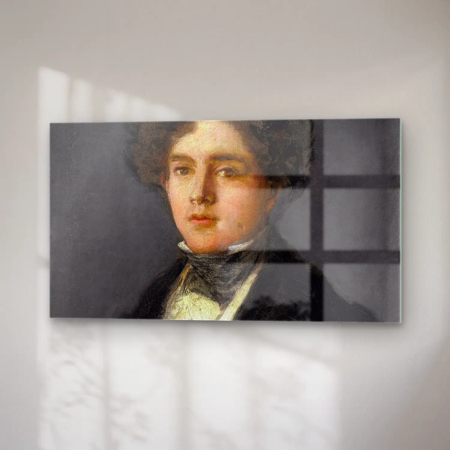 Francisco de Goya – Portrait Of Mariano Goya, The Artist’s Grandson cam tablo — sağ açıdan görünüm
