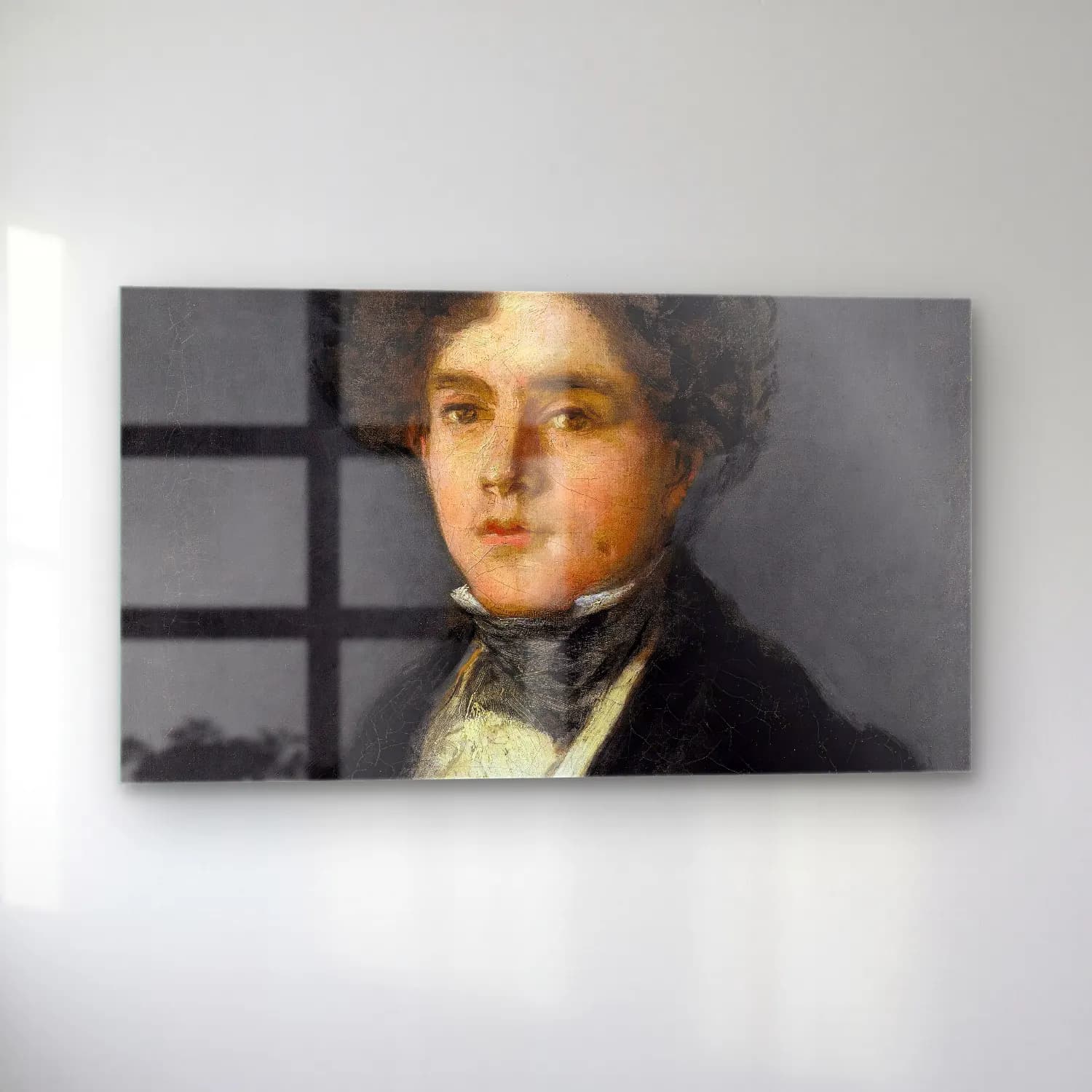 Francisco de Goya – Portrait Of Mariano Goya, The Artist’s Grandson cam tablo — sol açıdan görünüm