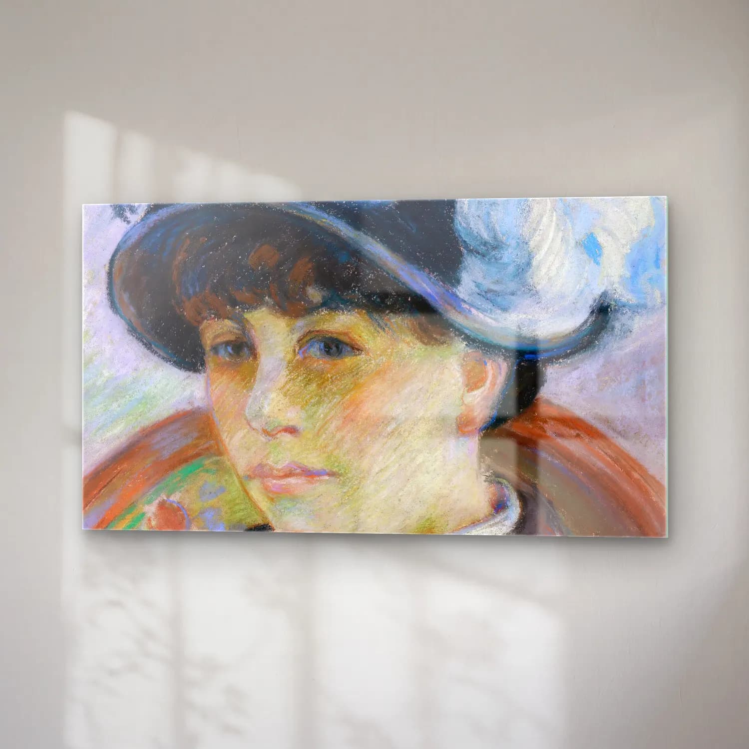 Armand Guillaumin – Portrait De Jeune Femme cam tablo — sağ açıdan görünüm