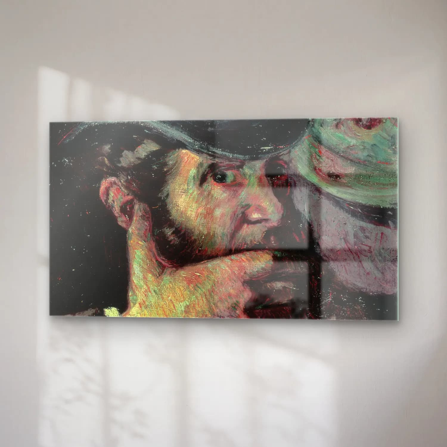 Armand Guillaumin – Self-Portrait cam tablo — sağ açıdan görünüm
