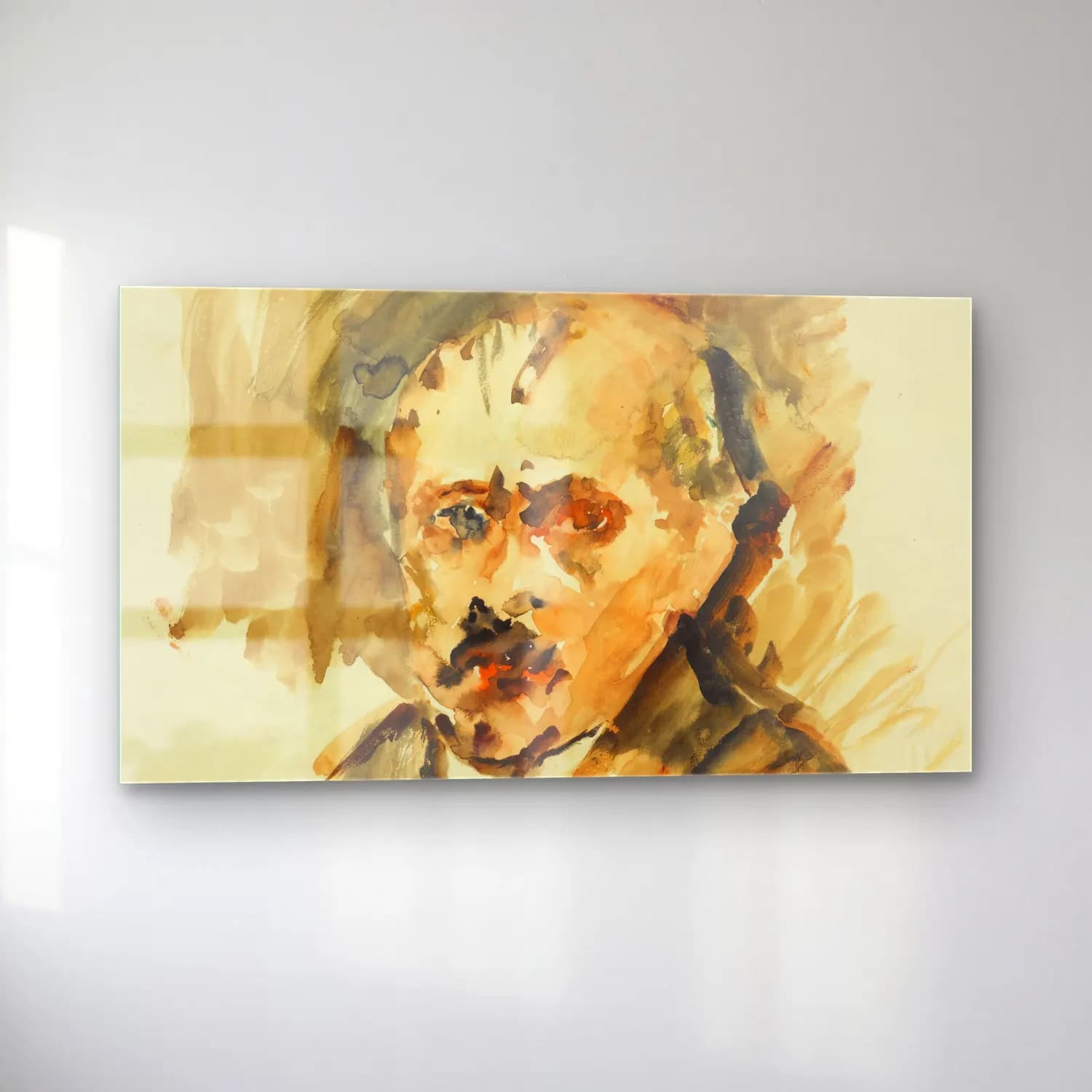Lovis Corinth – Eisbahn im Berliner Tiergarten cam tablo — sol açıdan görünüm