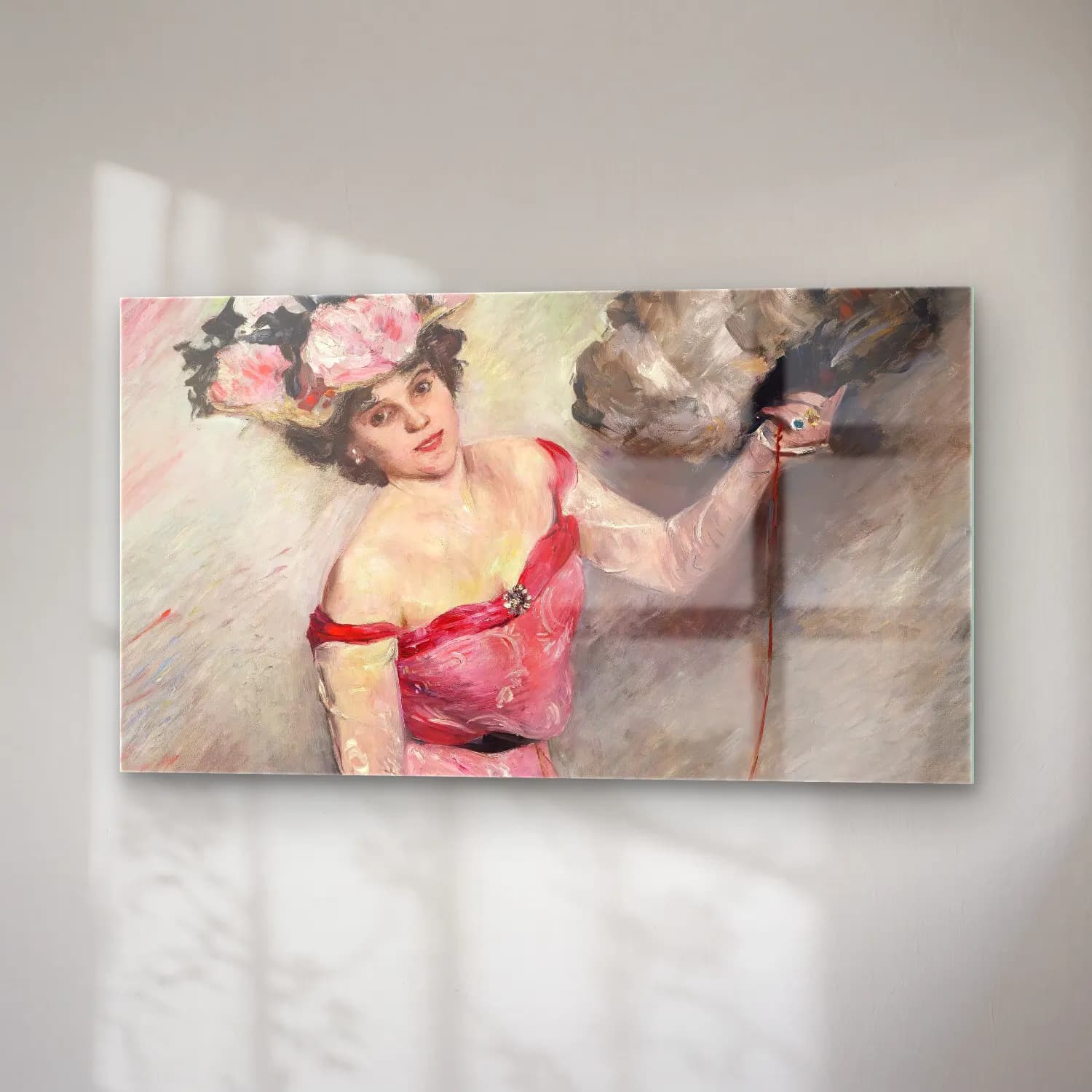 Lovis Corinth – Portrait Of Ellÿ cam tablo — sağ açıdan görünüm