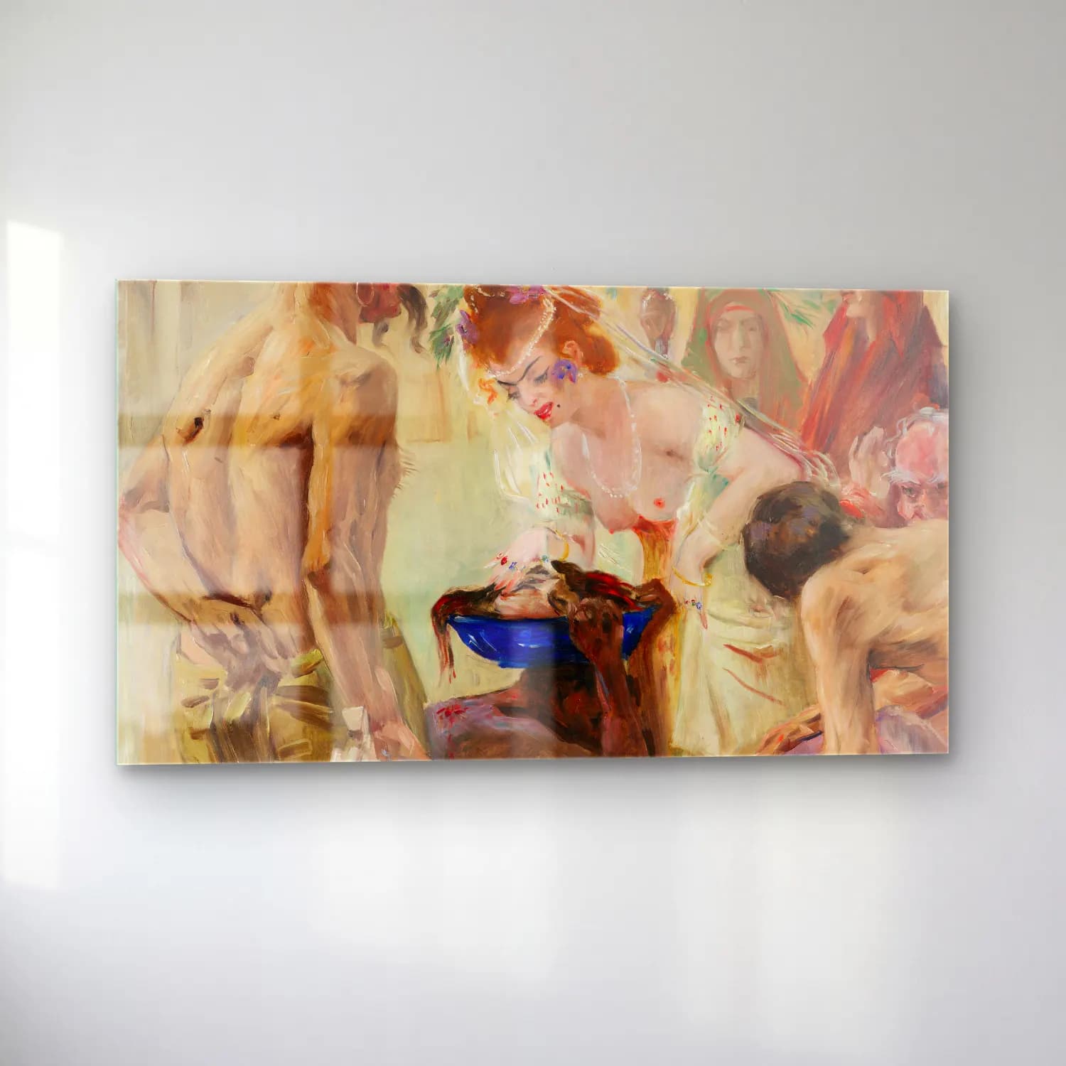 Lovis Corinth – Salomé cam tablo — sol açıdan görünüm