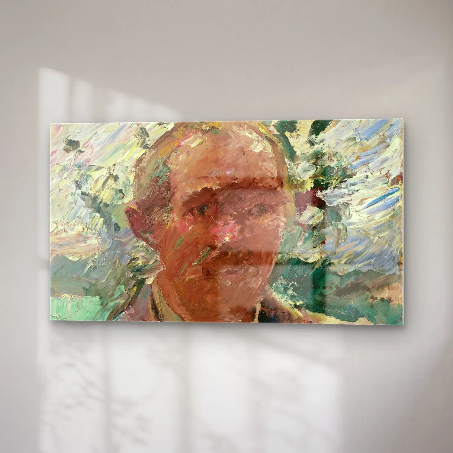 Lovis Corinth – Self-portrait at Walchensee cam tablo — sağ açıdan görünüm